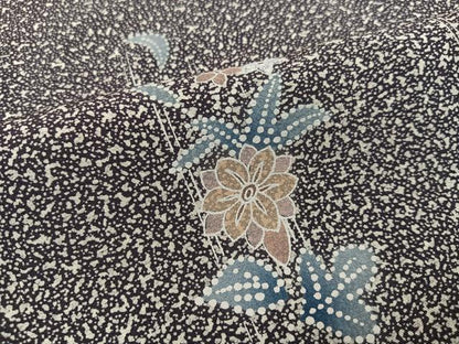 平和屋着物●訪問着　更紗草花文　正絹　逸品　未使用　AABJ2999ph
