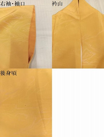 平和屋着物●上質な小紋　流水文　正絹　逸品　AABJ3001ph