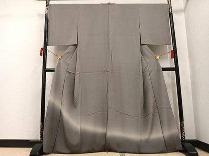 平和屋着物●江戸小紋　色留訪問着　霞文　暈し染め　正絹　逸品　AABJ3004ph