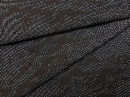 平和屋着物●結城紬　100亀甲　松　正絹　逸品　AABJ3034ph