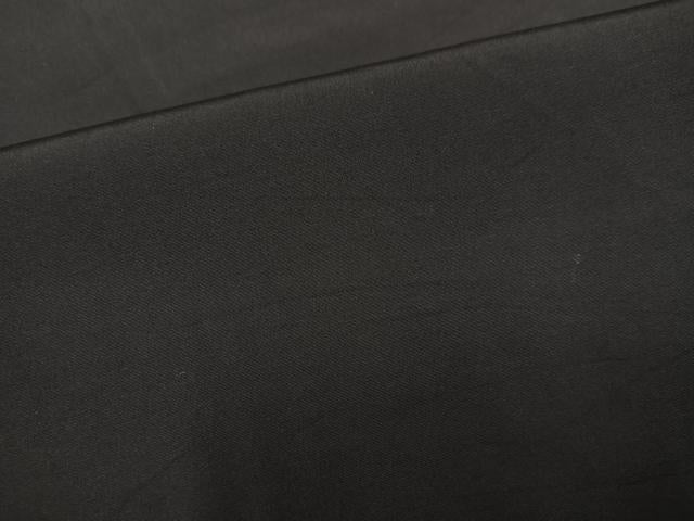 平和屋着物●男性　黒紋付・羽織セット　正絹　逸品　AABJ3052ph