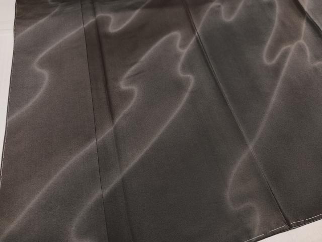 平和屋着物●上質な小紋　流水文　暈し染め　ロング丈　正絹　逸品　未使用　AABJ3055ph