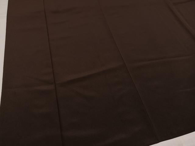 平和屋着物●洗える最高級着物　＜英＞はなぶさ謹製　色無地　赤墨色　洗える着物　AABJ3057ph