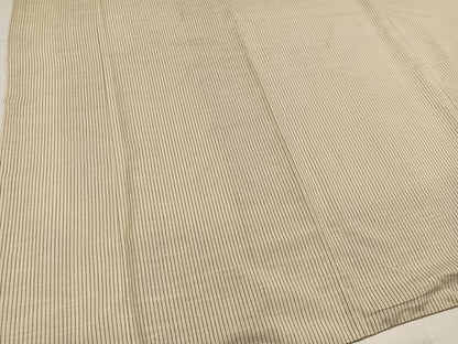 平和屋着物●上質な紬　間道　正絹　逸品　AABJ3058ph