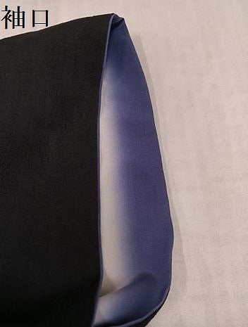 平和屋着物●上質な小紋　間道　暈し染め　やまと誂製　正絹　逸品　AABJ3072ph