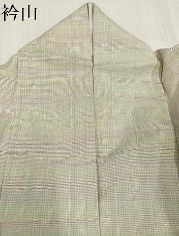 平和屋着物●真綿手引紬　よねざわ新田　虹彩　証紙付き　正絹　逸品　AABJ3075ph