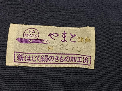 平和屋着物●訪問着　作家物　林川信夫　更紗文　金彩　やまと誂製　正絹　逸品　AABJ3077ph