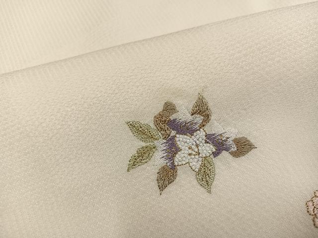平和屋着物●訪問着　総刺繍　金糸　正絹　逸品　未使用　AABJ3078ph