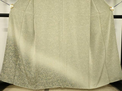 平和屋着物●訪問着　霞文　暈し染め　正絹　逸品　AABJ3082ck
