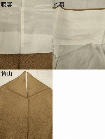 平和屋着物●江戸小紋　鮫小紋柄　正絹　逸品　AABJ3083ck
