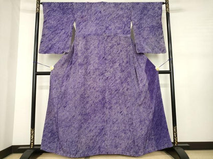 平和屋着物●上質な小紋　総絞り　高島屋扱い　正絹　逸品　AABJ3091ck