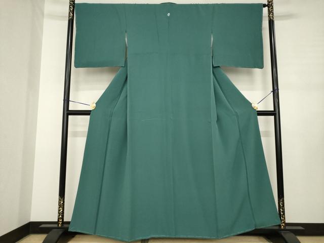 平和屋着物●上質な色無地　虫襖色　正絹　逸品　未使用　AABJ3093ck