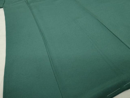 平和屋着物●上質な色無地　虫襖色　正絹　逸品　未使用　AABJ3093ck