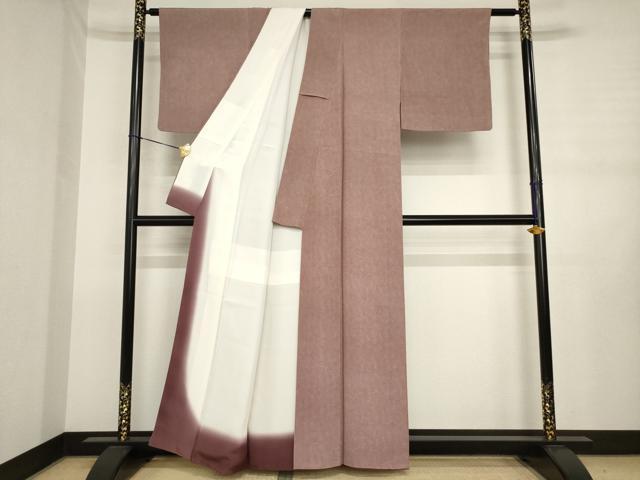 平和屋着物●寺山存男　江戸小紋　鮫小紋柄　正絹　逸品　AABJ3110ck