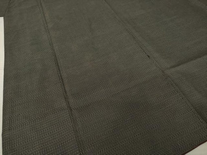 平和屋着物●男性　本場大島紬　80亀甲　総詰め　正絹　逸品　AABJ3116ck