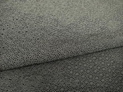 平和屋着物●江戸小紋　切嵌花文　正絹　逸品　AABJ3117ck