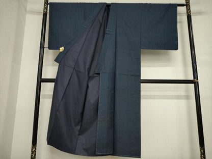 平和屋着物●男性　本場大島紬　100亀甲　総詰め　正絹　逸品　未使用　AABJ3125ck