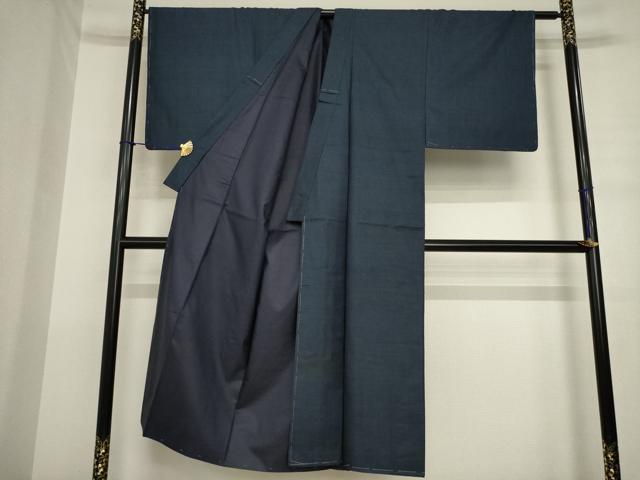 平和屋着物●男性　本場大島紬　100亀甲　総詰め　正絹　逸品　未使用　AABJ3125ck