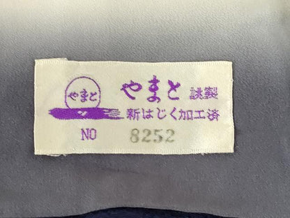 平和屋着物●越後十日町の一流染匠　桐屋・翠山工房　訪問着　辻が花　舞花文　暈し染め　金彩　やまと誂製　正絹　逸品　AABJ3126ck