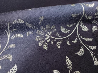 平和屋着物●訪問着　刺繍　飾花文　丹後ちりめん　暈し染め　金糸　銀彩　反端付き　さが美扱い　正絹　逸品　AABJ3146ck