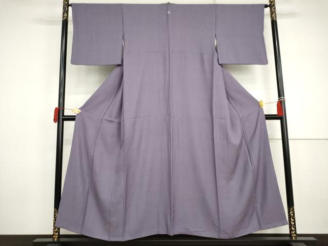 平和屋着物●江戸小紋　極小鮫小紋柄　正絹　逸品　AABJ3183cs