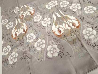 平和屋着物●豪華色留袖　作家物　立涌鳳凰花唐草文　金彩　正絹　逸品　AABJ3200cs