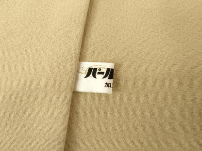 平和屋着物●男性　十日町　加賀草木友禅の第一人者　田村哲彦　訪問着　人物風景文　暈し染め　正絹　逸品　AABJ3213cs
