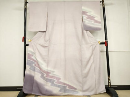 平和屋着物●訪問着　霞文　暈し染め　正絹　逸品　未使用　AABJ3223cs