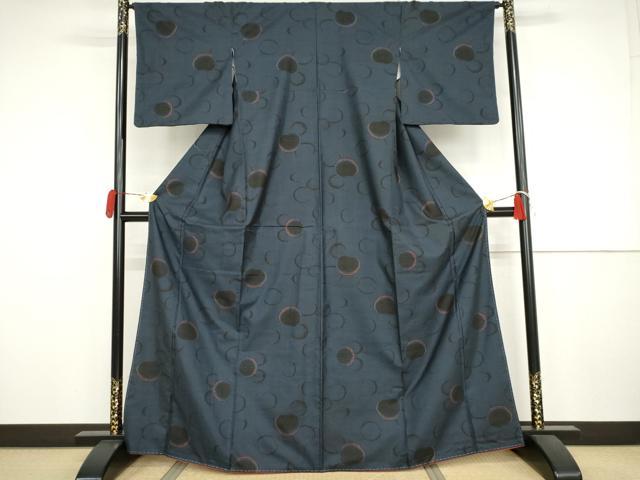 平和屋着物●本場大島紬　一元7マルキ　丸重ね　正絹　逸品　未使用　AABJ3225cs