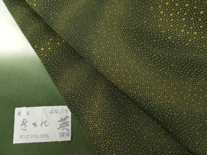 平和屋着物●洗える最高級着物　＜英＞はなぶさ謹製　小紋　流水文　洗える着物　AABJ3238cs