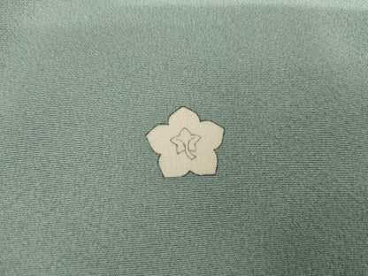 平和屋着物●訪問着　作家物　箔散らし文様　暈し染め　金彩　正絹　逸品　AABJ3242cs