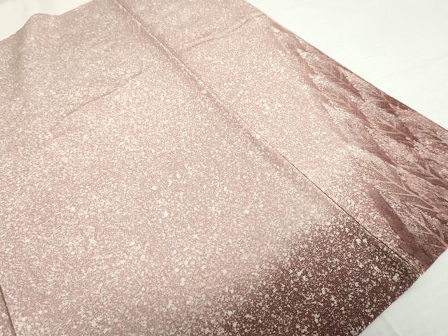 平和屋着物●阿部信行　訪問着　ろうけつ染　樹林文　正絹　逸品　AABJ3260cs