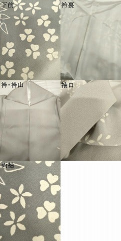 平和屋着物●染織の名門　しょうざん　野口一丸　訪問着　一珍染　花丸文　暈し染め　正絹　逸品　AABJ3262cs