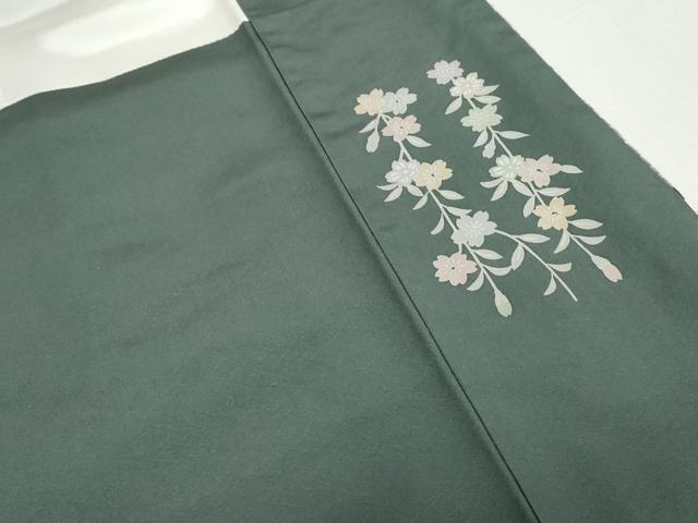 平和屋着物○訪問着 中国三大刺繍 スワトウ刺繍 汕頭刺繍 吉祥花鳥