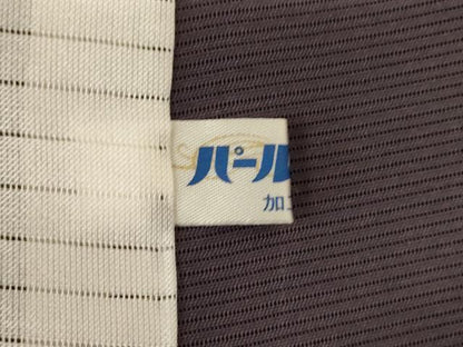 平和屋着物＊夏物　訪問着　絽　駒刺繍　飛鳥文　金彩　正絹　逸品　AABJ3285jd