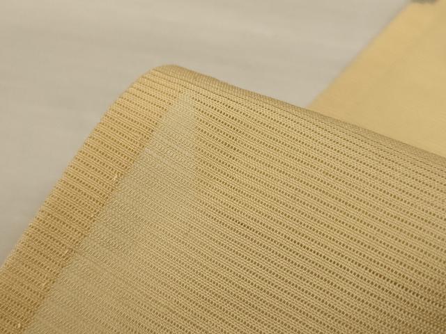 平和屋着物＊夏物　小紋　絽　丸文　正絹　逸品　AABJ3293jd