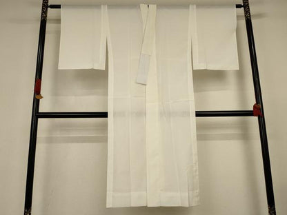 平和屋着物＊夏物　長襦袢　絽　生成り色　洗える着物　AABJ3304jd