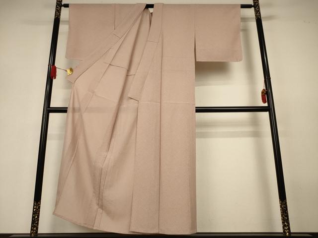 平和屋着物＊夏物　江戸小紋　絽　笹文　正絹　逸品　未使用　AABJ3318jd