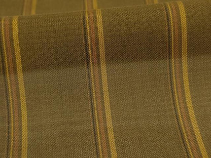 平和屋着物＊夏物 本場黄八丈 夏黄八 縞 正絹 逸品 AABJ3329jd