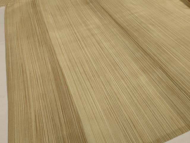 平和屋着物＊夏物　本場縞大島紬　夏大島　縞　薩摩染織謹製　証紙付き　正絹　逸品　AABJ3343jd