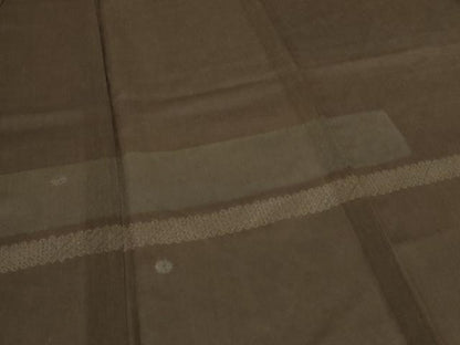 平和屋着物＊夏物　訪問着　紗紬　絞り　横段丸文　ロング丈　正絹　逸品　AABJ3349jd