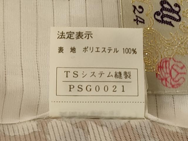 平和屋着物＊夏物　小紋　絽　花づくし　洗える着物　AABJ3361jd