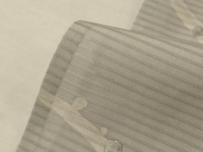 平和屋着物＊夏物　訪問着　絽　草花文　暈し染め　銀彩　正絹　逸品　AABJ3363jd