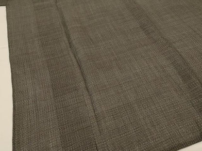 平和屋着物＊夏物　石川県指定無形文化財　能登上布　本麻手織上布　男性　80亀甲　総詰め　麻　逸品　未使用　AABJ3364jd