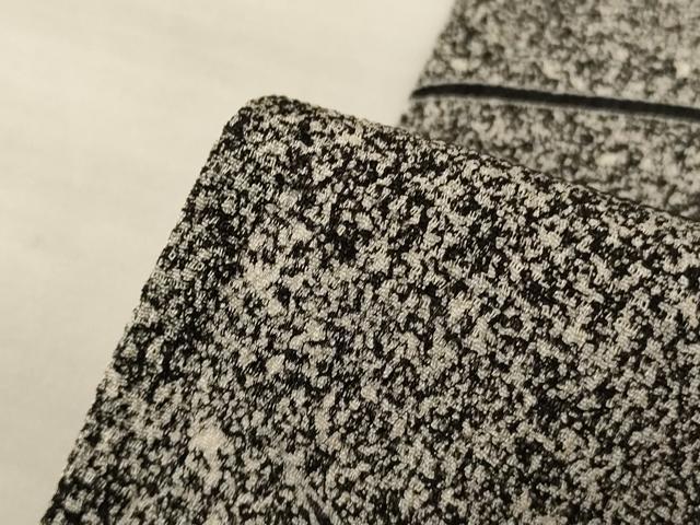 平和屋着物＊夏物　訪問着　絽縮緬　駒刺繍　すすき　たたき染め　銀彩　正絹　逸品　AABJ3366jd