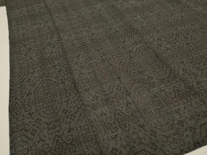 平和屋着物＊夏物　石川県指定無形文化財　能登上布　本麻手織上布紬　幾何学文　麻　逸品　AABJ3370jd