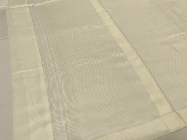 平和屋着物＊夏物　長襦袢　絽　鳥の子色　正絹　逸品　AABJ3381jd