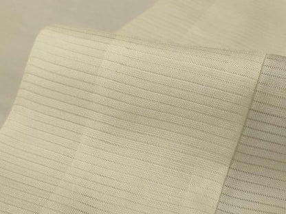 平和屋着物＊夏物　長襦袢　絽　鳥の子色　正絹　逸品　AABJ3381jd