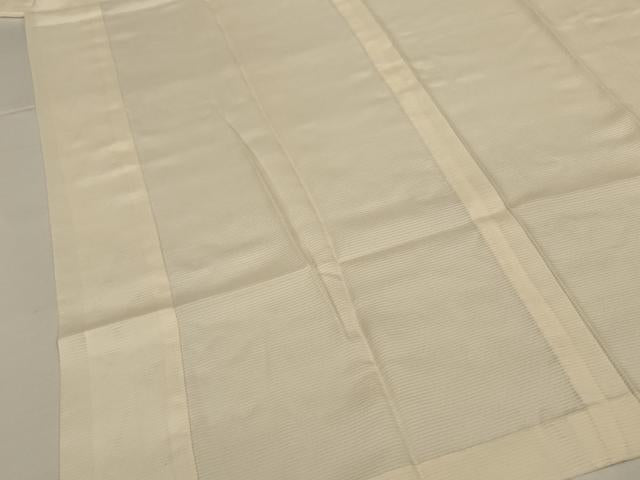 平和屋着物＊夏物　長襦袢　絽　鳥の子色　正絹　逸品　AABJ3385jd