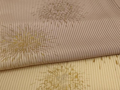 平和屋着物＊夏物　訪問着　縦絽　花火　暈し染め　金銀彩　正絹　逸品　AABJ3418jd